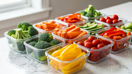 fresh vegetable salad