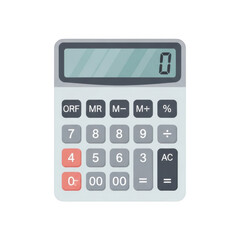 Calculator icon isolated on transparent background