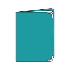 Teal notebook Vector © Tanzina Stock