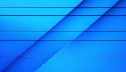 Clean blue abstract geometric glass architecture background featuring futuristic digital technology lines and 3d texture for a modern business office wallpaper design