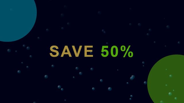 Discount Offer Limited Time Save Fifty Percent.