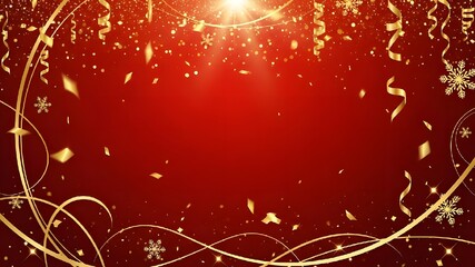 Golden celebration background