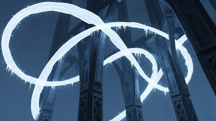 Crystal Light Loops Over Arches