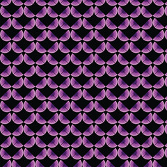Purple Fish or Dragon Scale Pattern © Mahinur Mukta
