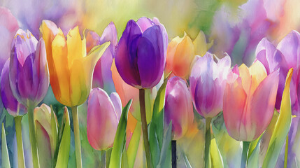 Elegant wedding invitation card background vector. Minimal hand painted watercolor botanical flowers texture template background. Design for wedding, vip cover, poster, rsvp moderncard.Valentine's Day