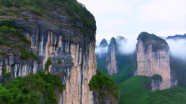 Mountains of Hunan China