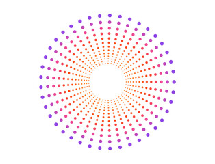 カラフルな打ち上げ花火