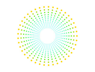 カラフルな打ち上げ花火