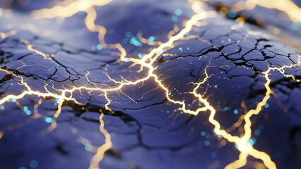 Electric Crackle Surface