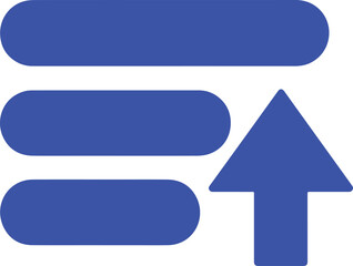 unique sort ascending icon