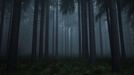 Fototapeta premium A Dark Forest