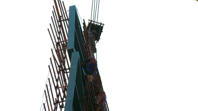 Large Construction Building Framework Steel Scaffolding Engineering Project