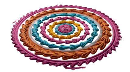 Colorful Rangoli Design