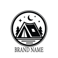 Mountain logo vector for company branding