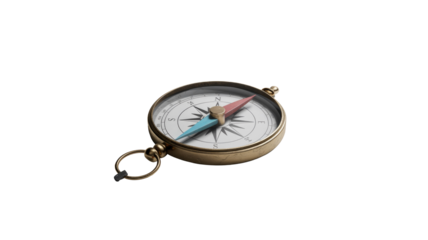 Vintage Compass Isolated