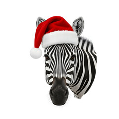 santa claus isolated on white