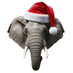 santa claus on a white background