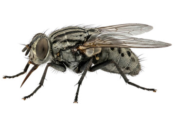 Flies isolated on transparent background  