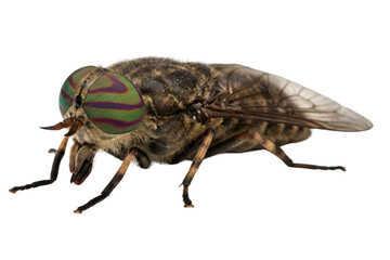 Naklejka premium Flies isolated on transparent background 