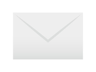 Mail Icon Flat Design for Contact and Business Communication