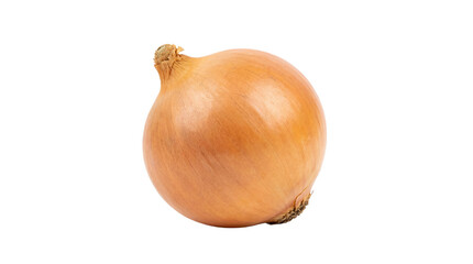 Whole Brown Onion isolated PNG with Transparent Background