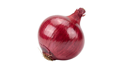 Fresh Red Onion isolated PNG with Transparent Background