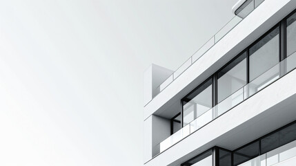 Modern Real Estate Architecture Background for Website Banner