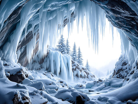 icicles on the roof