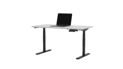 Adjustable Standing Desk with Laptop