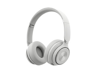 Black Wireless Headphones Isolated on Dark Background, Modern Audio Technology