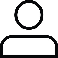 User icon set. Different user collection, User Interface in flat style and outline Vector
