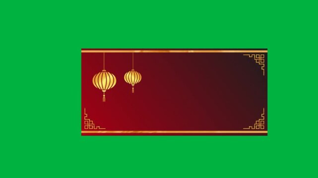 Chinese New Year Animation with Alpha Channel