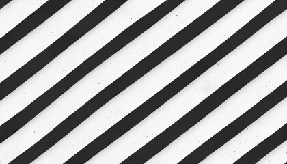 Simple black and white seamless pattern with diagonal stripes and subtle texture creating modern and minimalistic design with clean and elegant look