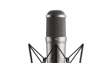 Studio Microphone Isolated