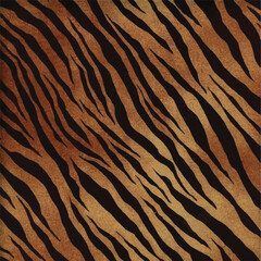 semi gold tiger skin vector