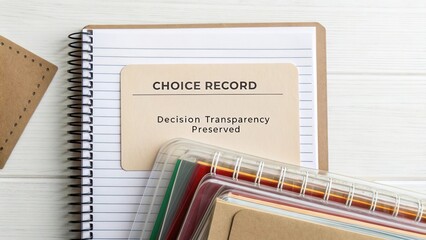 Organizational Tools for Effective Record Keeping and Decision Transparency in Office or Study Environment