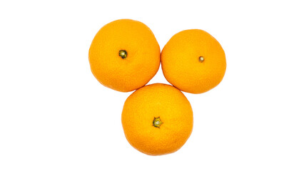 みかん　フルーツ素材　（背景透過） © RYOSUKE