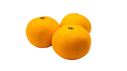 みかん　フルーツ素材　（背景透過） © RYOSUKE