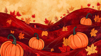 Adorable Halloween-themed background design, ideal for creating playful and festive backdrops or wallpapers.