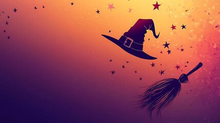 Adorable Halloween-themed background design, ideal for creating playful and festive backdrops or wallpapers.