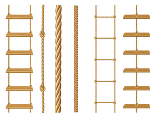 rope ladder vector © Abiy