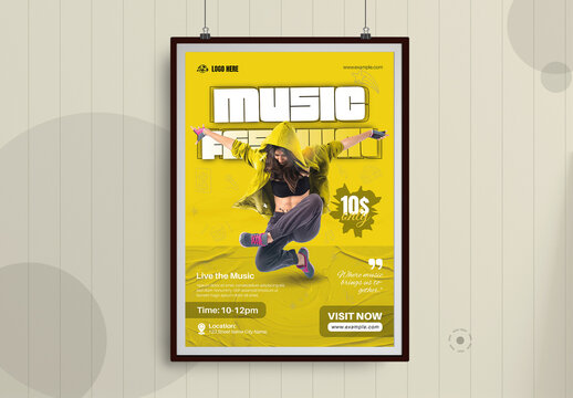 Music Poster Design Template