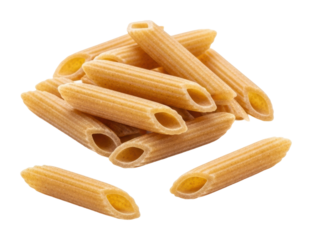 Cooking penne pasta kitchen food warm environment isolated on transparent background