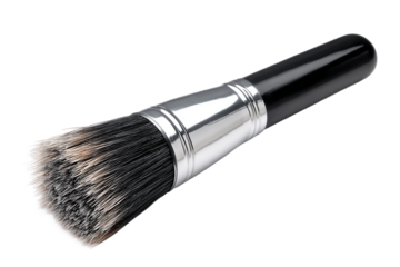 High-performance curling brush for indoor ice rinks isolated on transparent background