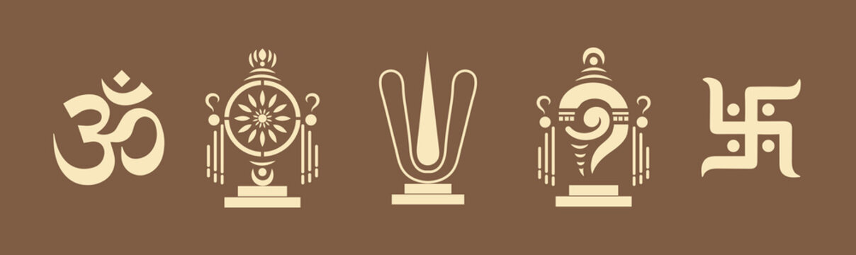 Shanku Chakra Namam is a powerful Hindu symbol || Balaji symbols and om swastik