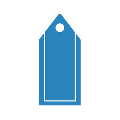 Blue Tag Icon