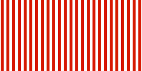 Vertical red and white stripes background. Seamless and repeating pattern ilustrasion modern. © Aril