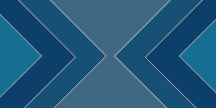 Blue turquoise and Darkblue angle arrow overlap vector background on space for text and message artwork design.