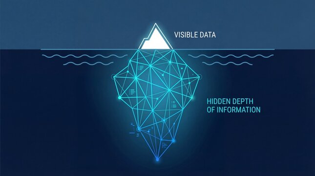Unlocking hidden data insights with iceberg concept