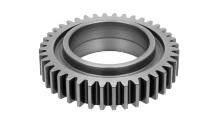 Metal Gear on Transparent Background